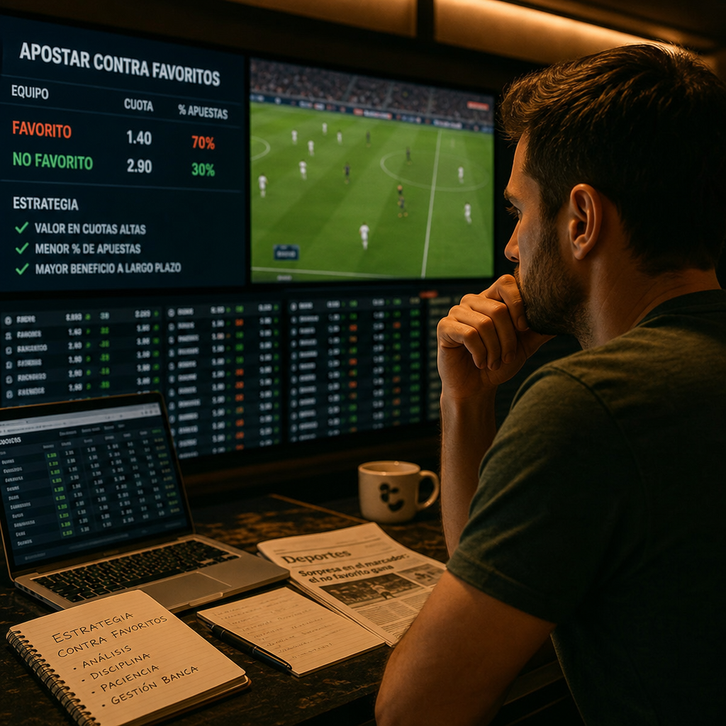 estrategia apostar contra favoritos