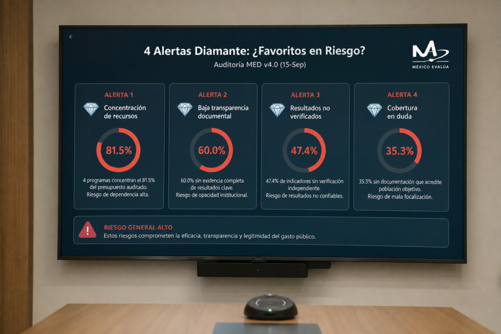 4 alertas diamante favoritos en riesgo auditoria med v4 0 15 sep