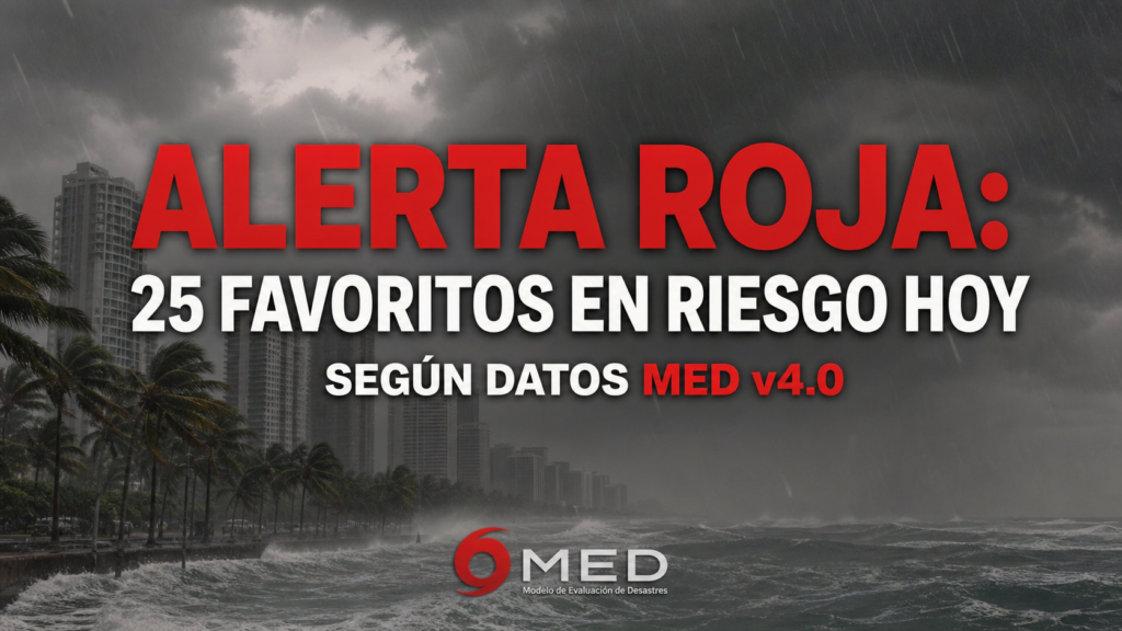 alerta roja 25 favoritos en riesgo hoy segun datos med v4 0
