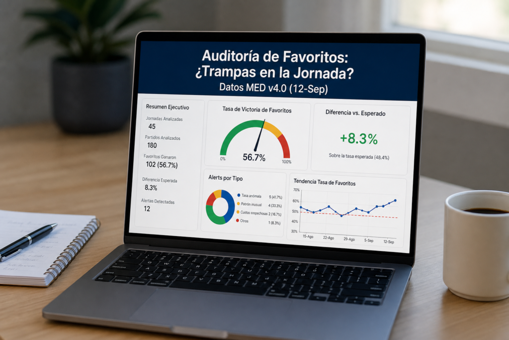 auditoria de favoritos trampas en la jornada datos med v4 0 12 sep