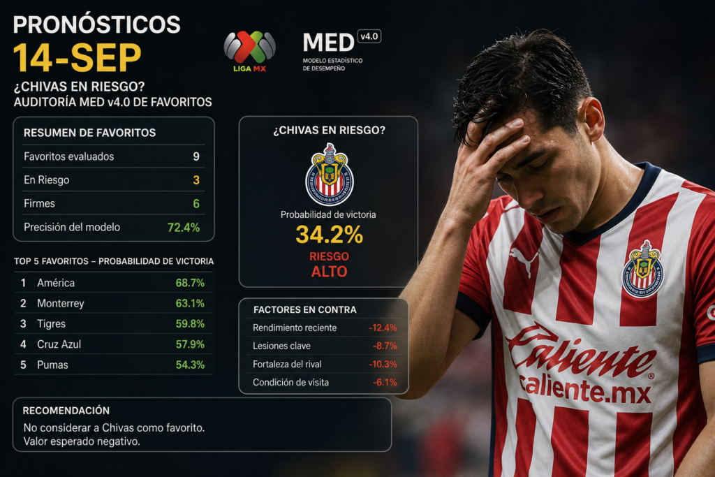 pronosticos 14 sep chivas en riesgo auditoria med v4 0 de favoritos
